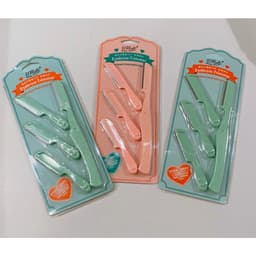 Combo dao cạo chân mày kèm 3 lưỡi dao thay thế Beiting Na - HIty Beauty 5