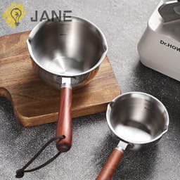 Nồi Nấu Chảy Sữa Nấu Mì Bằng Inox Chống Dính Cỡ Nhỏ Chuyên Dùng 4