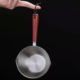 Nồi Nấu Chảy Sữa Nấu Mì Bằng Inox Chống Dính Cỡ Nhỏ Chuyên Dùng 2