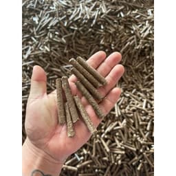 Viên nén gỗ giá rẻ lót chuồng Wood pellet 5