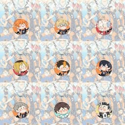 Vòng cổ in hình nhân vật HAIKYUU ver MẶT NGƠ anime chibi xinh xắn phụ kiện trang sức 1