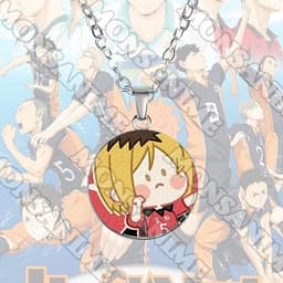 Vòng cổ in hình nhân vật HAIKYUU ver MẶT NGƠ anime chibi xinh xắn phụ kiện trang sức 5