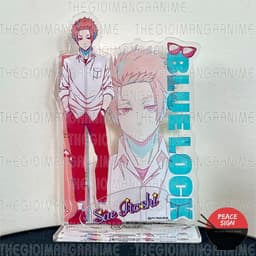 (TẶNG KÈM CARD) Mô hình Standee anime BLUE LOCK ver PHẢN CHIẾU hình in 2 mặt 2