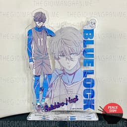(TẶNG KÈM CARD) Mô hình Standee anime BLUE LOCK ver PHẢN CHIẾU hình in 2 mặt 4