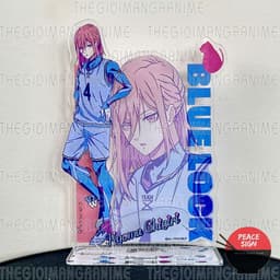 (TẶNG KÈM CARD) Mô hình Standee anime BLUE LOCK ver PHẢN CHIẾU hình in 2 mặt 6