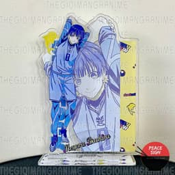 (TẶNG KÈM CARD) Mô hình Standee anime BLUE LOCK ver PHẢN CHIẾU hình in 2 mặt 5