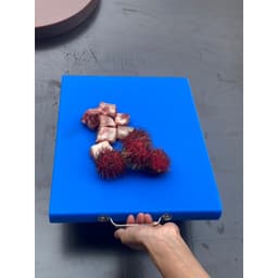 Thớt nhựa gia đình kháng khuẩn 30x40X2cm, hàng việt nam chất liệu PE cao cấp 4