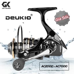 Máy Câu Cá Máy Đứng Duekio AC Full Kim Loại Máy Câu Lure Chất Lượng 1