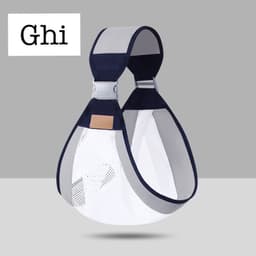 [ Hàng Chính Hãng ] Địu trẻ em sơ sinh nhiều tư thế vải lưới mềm mát gọn nhẹ dễ dàng sử dụng GIA DỤNG VĨNH NGÂN 7