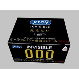 Bao cao su siêu mỏng 001 XTOY kéo dài thời gian, bcs nhiều gel bôi trơn Hộp 10c 6