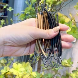 LẺ 1 SỢI dây thun buộc tóc có móc hai đầu tạo kiểu tóc tiện lợi - Hity Beauty 3