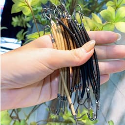 LẺ 1 SỢI dây thun buộc tóc có móc hai đầu tạo kiểu tóc tiện lợi - Hity Beauty 5