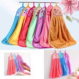 Khăn Lau Tay Siêu Thấm Nước Lớn, Treo Tường Nhiều Màu Cho Nhà Bếp ( Miễn Ship ) 9
