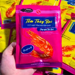 TÔM THUỶ BẠC SA PHẠM 60g Câu Cá Rô Phi, Trê, Nheo, Lăng Siêu Nhạy 2