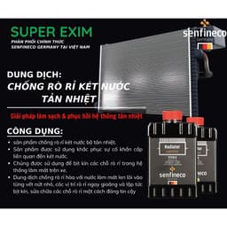 Dung Dịch Chống Rò Rỉ Két Nước - Senfineco Radiator Leak Stop 9984 [325ML] 4