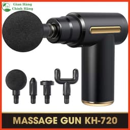 Máy massage cầm tay mini DIDOOGLT massage đấm lưng mát xa cổ vai gáy 4 đầu 6 chế độ 6