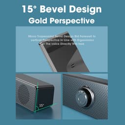Loa vi tính Bluetooth có dây usb mini soundbar max volume không rè 3