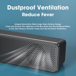 Loa vi tính Bluetooth có dây usb mini soundbar max volume không rè 7