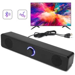 Loa vi tính Bluetooth có dây usb mini soundbar max volume không rè 1
