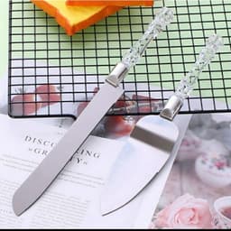 set dao cắt bánh sinh nhật, bánh cưới 3