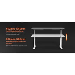 Chân bàn điện nâng hạ thông minh HyperWork Atlas (Hàng chính hãng) 4