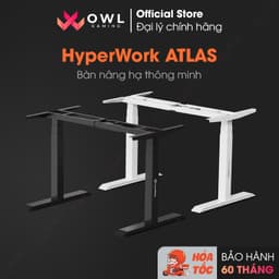 Chân bàn điện nâng hạ thông minh HyperWork Atlas (Hàng chính hãng) 1