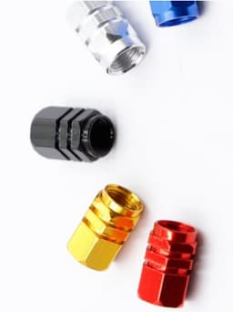 Bộ Nắp Van Hợp Kim Nhôm Cao Cấp Dành Cho Ô tô, Xe Máy, Xe Đạp Nhiều Màu Sắc 10