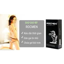 Bao cao su gân gai Rocmen cá ngựa kéo dài thời gian, bcs chống xuất tinh sớm OiO VN 4