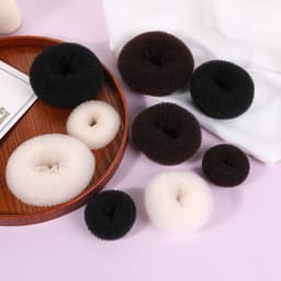 Búi Tóc Độn Phồng Tròn Củ Tỏi, Mút Độn Búi Tóc Donut Tạo Kiểu Phồng Tóc Cho Bé Gái 8