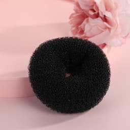 Búi Tóc Độn Phồng Tròn Củ Tỏi, Mút Độn Búi Tóc Donut Tạo Kiểu Phồng Tóc Cho Bé Gái 4