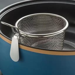 Giỏ lưới cài nồi lẩu lọc vớt thức ăn nhúng lẩu bằng inox an toàn tiện lợi 11x9.5cm 5