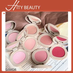 Phấn má hồng HERORANGE mềm mịn lâu trôi chống nước kèm gương soi - Hity Beauty 1