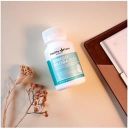 Bổ Não 2000 Healthy Care Ginkgo Biloba Úc mẫu mới 100 viên 5