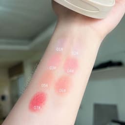 Phấn má hồng HERORANGE mềm mịn lâu trôi chống nước kèm gương soi - Hity Beauty 9