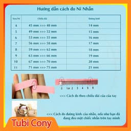 Nhẫn nam mạ vang N1222 N1003 -225  đính CZ sang trọng  Tubi Cony 6