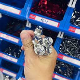 ỐC INOX SALAYA 10Li23 ĐẾN 10Li60 ĐẦU TRỤ CÁC LOẠI SIÊU SÁNG ĐẸP 3