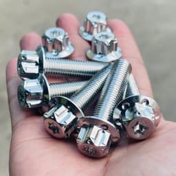 ỐC INOX SALAYA 10Li23 ĐẾN 10Li60 ĐẦU TRỤ CÁC LOẠI SIÊU SÁNG ĐẸP 2