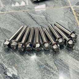ỐC INOX SALAYA 10Li23 ĐẾN 10Li60 ĐẦU TRỤ CÁC LOẠI SIÊU SÁNG ĐẸP 1