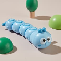 Đồ chơi con sâu chạy cót vui nhộn đáng yêu cho bé, chạy đà bằng dây cót,chất liệu nhựa ABS an toàn cho bé 7