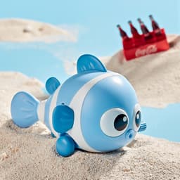 Đồ chơi chú cá hề chạy cót dễ thương, quẫy đuôi vui nhộn, chất liệu nhựa ABS an toàn cho bé 8
