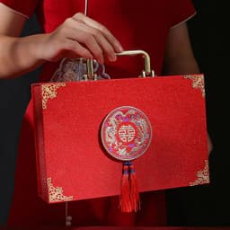HỘP VALI NẠP TÀI ĐỰNG SÍNH LỄ ÁNH NHŨ - Hộp Đựng Tiền Quà Cưới Trang Sức Của Hồi Môn Sang Trọng Sính Lễ Đám Cưới Đám Hỏi 6