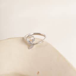 Nhẫn Nữ Freesize Đá Zircon Cz 5A Ánh Xà Cừ NHÀ CÚ Phù Hợp Mọi Kích Thước Hình Đuôi Cá, Hình Hành Tinh N2260-1 & N3260-13 4