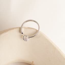 Nhẫn Nữ Freesize Đá Zircon Cz 5A Ánh Xà Cừ NHÀ CÚ Phù Hợp Mọi Kích Thước Hình Đuôi Cá, Hình Hành Tinh N2260-1 & N3260-13 5