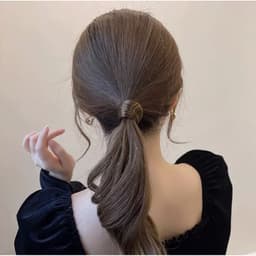 Dây cột tóc kiểu tóc đơn giản dành cho makeup cá nhân chuyên nghiệp - Hity Beauty 3