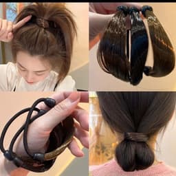 Dây cột tóc kiểu tóc đơn giản dành cho makeup cá nhân chuyên nghiệp - Hity Beauty 7