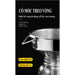 (Không kèm lọc) Phễu rót chiết chất rượu, dầu ăn, chất lỏng, chất liệu Inox 304 cao cấp - HVL TEA 7