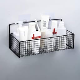 Kệ sắt đựng đồ dán tường dạng lưới 6