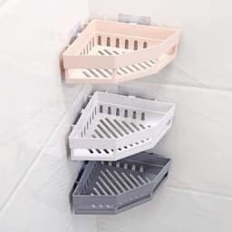 Kệ sắt đựng đồ dán tường dạng lưới 7