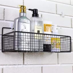 Kệ sắt đựng đồ dán tường dạng lưới 3