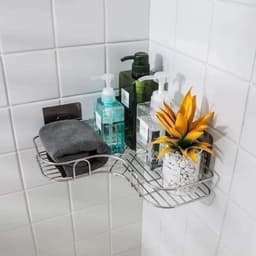 Kệ sắt đựng đồ dán tường dạng lưới 4